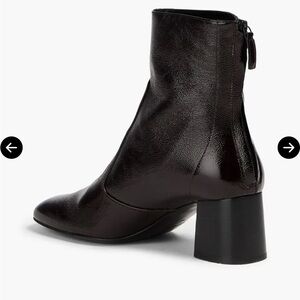 Sandro Dark Brown Heeled Boots